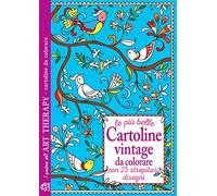 Le più belle cartoline vintage da colorare. Con 25 strepitosi disegni