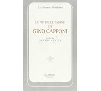 Le più belle pagine di Gino Capponi