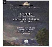 Le Poeme Harmonique, Vincent Dumestre - Miserere-Couperin: Lecons De Tenebres