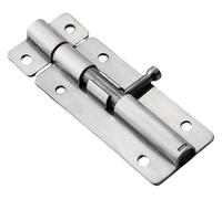 le porte, 1pc Stainless Steel Barrel Bolt 110mm Security Slide Latch For Doors Windows Fences