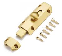 le porte, All Copper Slide Door Bolt Lock Multicolor(Gold)