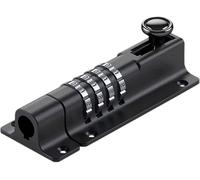 le porte, Catenaccio For Porta, Serratura For Scorrevole, A Torre, A Combinazione Con Password A 4 Cifre, For(Matte Black)