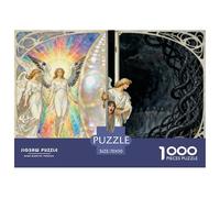 Le porte del Paradiso Puzzle in Legno Impermeabile Puzzles Da 1000 Pezzi Regali Per Adulti Impossibili Giochi Educativi