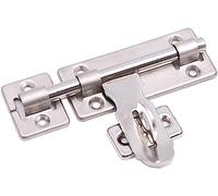 le porte, Door Security Slide Latch Lock Barrel Bolt 4-8 Inch(6in)