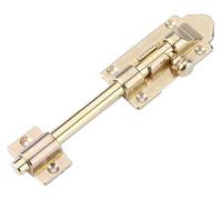 le porte, Gold And Antique Copper Barrel Bolt Latch For Doors Windows Cabinets 3 Sizes With Mounting Screws(Gold,10.5cm)