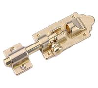 le porte, Gold And Antique Copper Barrel Bolt Latch For Doors Windows Cabinets 3 Sizes With Mounting Screws(Gold,4.5cm)