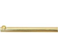 le porte, Pet Proof Solid Brass Surface Bolt Latch Doors Cabinets Windows Multicolor Multiple Sizes(Copper Bright,6in)