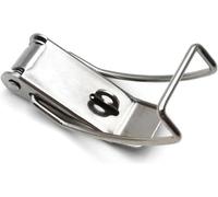 le porte, Stainless Steel Spring Loaded Hasp Lock 1 Piece Toggle Latch For Cabinet Box Sliding Door(201 Stainless Steel)