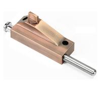 le porte, Zinc Alloy Flush Bolt Latch Lock Multicolor For Wooden And Composite Doors(Red Patina)