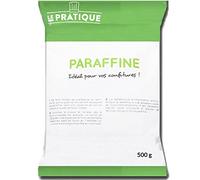 Le Pratique - Cera di paraffina alimentare per marmellata, gelatine e formaggi, paraffina per la conservazione alimentare sicura, bustina di palline di paraffina da 500 g - Made in France