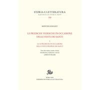 Le prediche tedesche in occasione delle feste dei santi. Vol. 1: Le 31 prediche