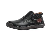 Le Prime Scarpe Da Uomo Giovani, Ortopediche Slip-on Da Uomo In Pelle