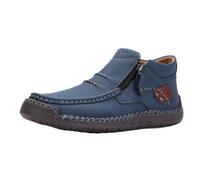 Le Prime Scarpe Da Uomo Giovani, Ortopediche Slip-on Da Uomo In Pelle