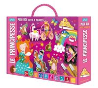 Le principesse. Mega box arts & crafts. Ediz. a colori. Con 4 fondali. Con...