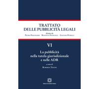Le pubblicità nella tutela giurisdizionale e nelle ADR - 2025 - E