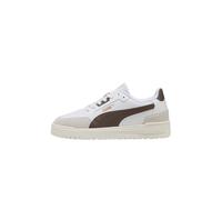 Le Puma Shuffle Downtown OG White Brown sono sneakers dal design pulito e rét...