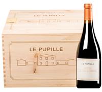 Le Pupille Syrah Toscana IGT 2021 6 bottiglie in cassetta di legno 4,5 l