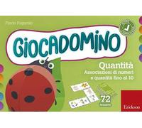 Le quantità. Associaziomi di numeri e quantità fino al 10. Giocadomino