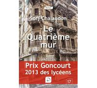 Le Quatrième Mur (Goncourt des Lycéens)