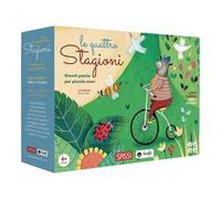 Le quattro stagioni. Gioca e impara. Ediz. illustrata. Con puzzle