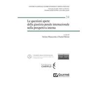 Le questioni aperte della giustizia penale internazionale nella prospettiva interna