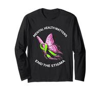 Le questioni di salute mentale mettono fine allo stigma su due lati Maglia a Manica