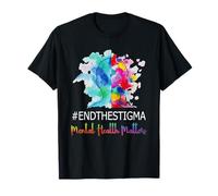 Le questioni di salute mentale mettono fine allo stigma su due lati Maglietta