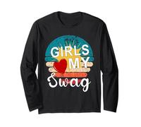 Le Ragazze Amano Il Mio Swag Maglia a Manica