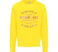 Le Ragazze Cattive Giocano Con Le Palline Da Biliardo 9-Ball Felpa Per Bambini