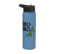 Le ragazze della mantide religiosa saranno ragazze Stainless Steel Insulated Water Bottle