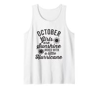 Le Ragazze di Ottobre Sono Sole Mista a Un uragano Canotta