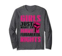 Le ragazze femministe vogliono solo il femminismo dei Maglia a Manica