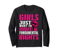 Le ragazze femministe vogliono solo il femminismo dei Maglia a Manica