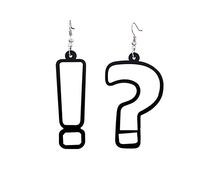 Le Ragazze Hanno Progettato l'esclamazione acrilica e Il Punto interrogativo, Orecchini Pendenti, Gioielli Molto pratici e Popolari Nice