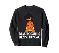 Le Ragazze Nere Sono State la melanina Magica del Bambino della Ragazza dei Bambini Felpa