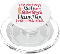 Le ragazze più felici hanno i tecnici delle unghie più belle PopSockets PopGrip per MagSafe