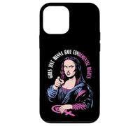 Le ragazze vogliono solo avere diritti fondamentali Femminista Monna Lisa Custodia per iPhone 12 mini