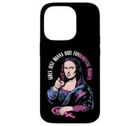 Le ragazze vogliono solo avere diritti fondamentali Femminista Monna Lisa Custodia per iPhone 14 Pro