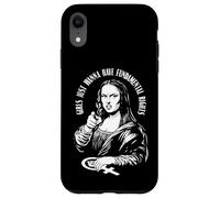 Le ragazze vogliono solo avere diritti fondamentali Femminista Monna Lisa Custodia per iPhone XR