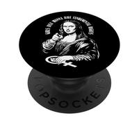 Le ragazze vogliono solo avere diritti fondamentali Femminista Monna Lisa PopSockets PopGrip Adesivo
