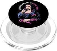 Le ragazze vogliono solo avere diritti fondamentali Femminista Monna Lisa PopSockets PopGrip per MagSafe