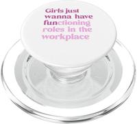 Le ragazze vogliono solo avere ruoli funzionali sul posto di lavoro PopSockets PopGrip per MagSafe
