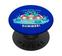 Le rane amano l'estate PopSockets PopGrip Adesivo
