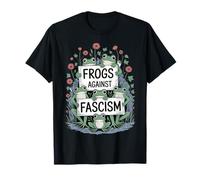 Le Rane Contro Il fascismo resistono a No Kings Boho Floral Women Maglietta
