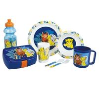 LE RE LEON - Set di vasi per interni con vetro, 220 ml, ciotola a goccia Ø16 cm, diametro 22 cm, tazza Ø 350 ml, GOURDA 350 ml, scatola per scappamento e 2 copertine H.13,5 cm - VACELLA Reutilizzabile