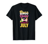 Le regine del Bingo nascono nel mese di nascita di luglio Bingo Queen Maglietta