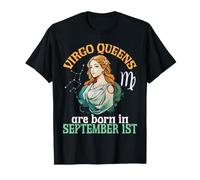 Le Regine della Vergine Sono Nate Il 1 ° Settembre Buon Compleanno a Me Maglietta