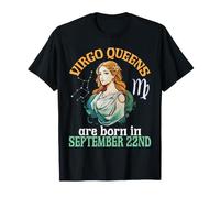 Le Regine della Vergine Sono Nate Il 22 Settembre Buon Compleanno a Me Maglietta