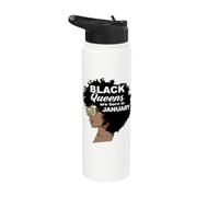 Le regine nere nascono a gennaio Stainless Steel Insulated Water Bottle