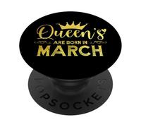 Le regine sono nate a marzo, festa di compleanno della regina PopSockets PopGrip Adesivo